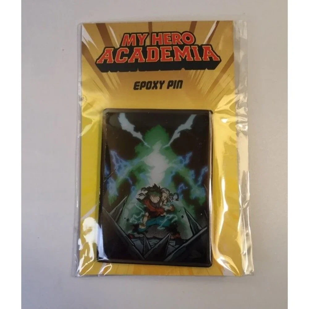 My Hero Academia Deku & Eri Epoxy Pin Culturefly Exclusive Overhaul All Might